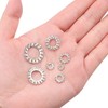 VooGenzek 270 Pieces External Teeth Star Lock Washers, Outer Tooth