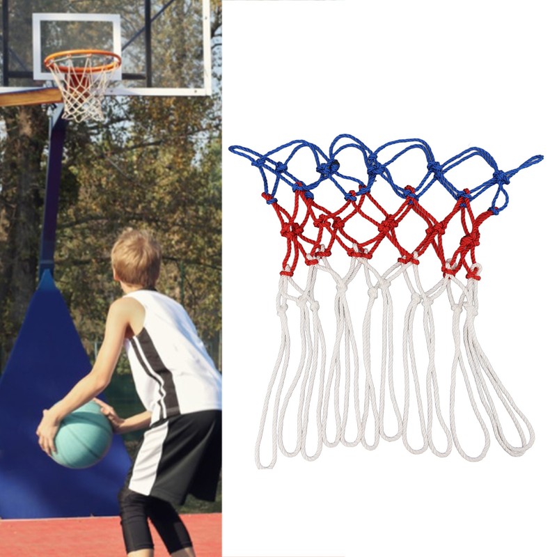 Basketball Net Professional Basketball Net Replacement Polyester All Weather Anti