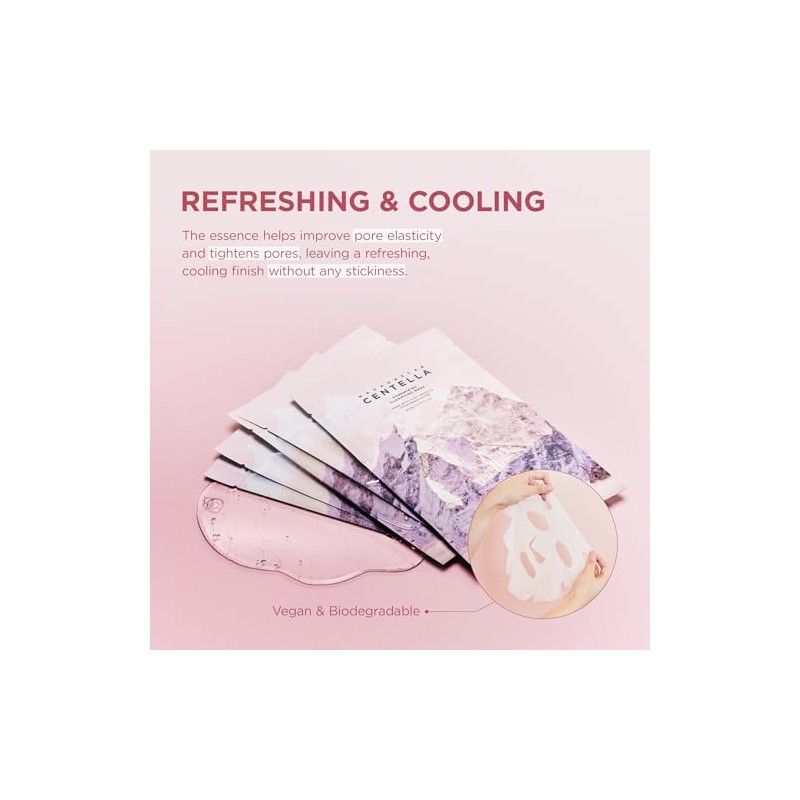 SKIN1004 Madagascar Centella Poremizing Clarifying Mask 23Ml X 5Ea