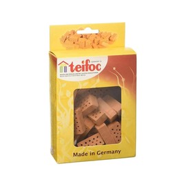 Teifoc Regular Brick Kit , Red, for 6 years to 99 years