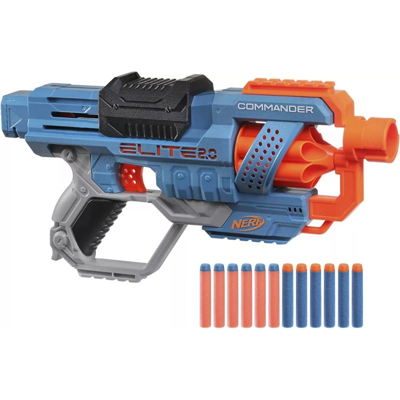 Nerf Hasbro Lanzador Nerf Elite 2.0 Commander Rd 6 Con