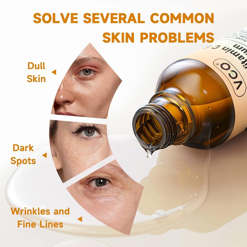 VGO Paquete De 2 Sueros Faciales Con Vitamina C