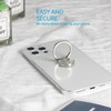 [2 Pack] Rounded CD Texture Cell Phone Ring Holder Stand,