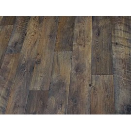 PVC floor covering, vinyl flooring in rough country house look, DIN A4 sample piece