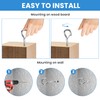 Pack of 12 Screw Hooks Thread M4 & M5 Hook