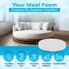 Coaseb Custom Shape Upholstery Foam Cut Cushion and Mattress