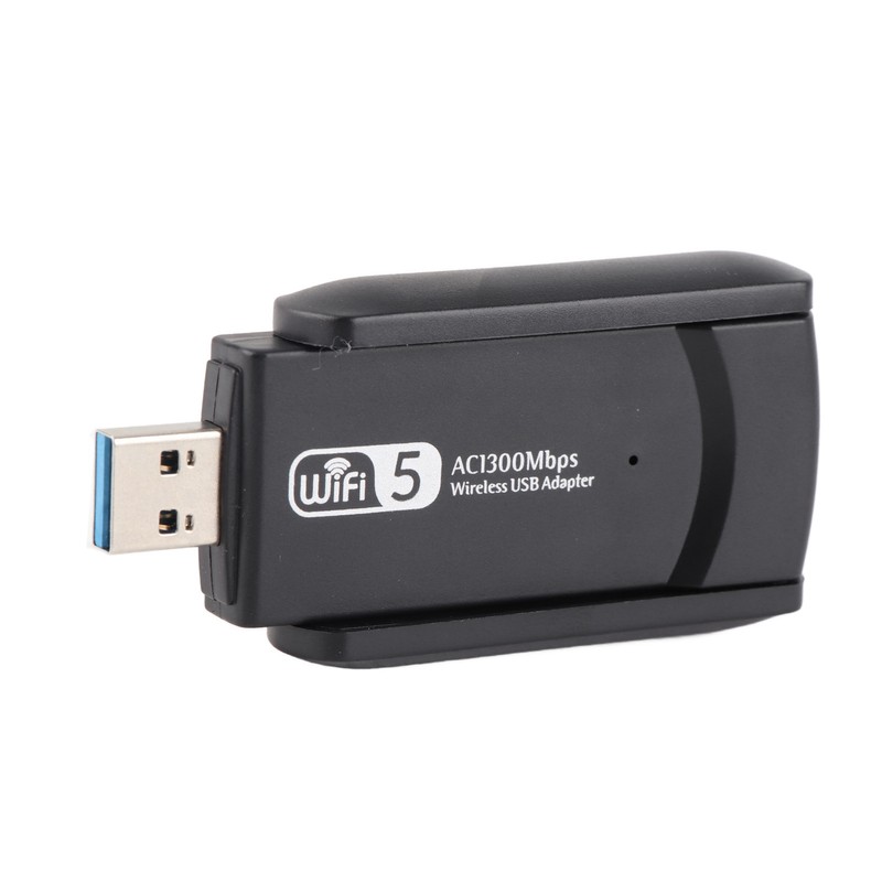WiFi Adapter Wireless Dual Band 5.8G/2.4G 1300M Mini USB 3.0