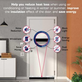 Aluminum & Brush Door Sweep | 48-Inch Length | Weatherproofing Solution for Gaps Up to 1 1/2" | Durable USA-Made Door Sweep Seal | Dust, Debris, and Draft Protection (48")