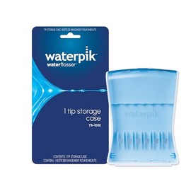 Waterpik Convenient Hygienic Sturdy Storage Case for Replacement Tips, No Tips Included, Blue