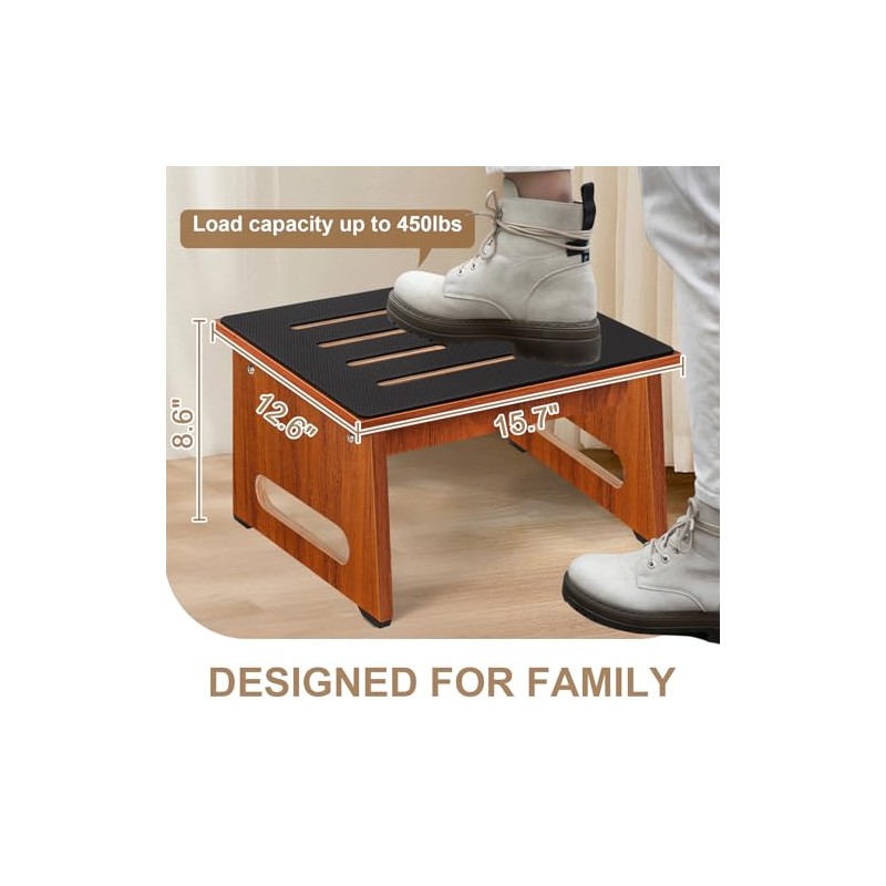 Step Stool, Bed Steps for High Beds for Adults with
