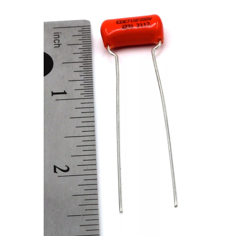 Cornell Dubilier 1x Orange Drop .022uf 200V Guitar Tone Capacitor