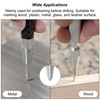 sourcing map Automatic Center Punch, 5-Inch Spring-Loaded Center Hole Puncher