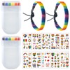 14pcs Pride Face Paint Sticks Set, Rainbow Face Paint Set