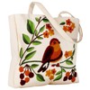 Miss Adola Aesthetic Embroidery Tote Bag for Women - Reusable