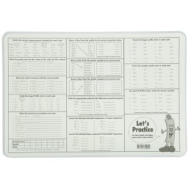 Painless Learning Metric System Placemat, 12 x 17 1/2 inches