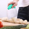 1 pcs Dough Pastry Scraper Chopper/Stainless Steel Dough Scraper Cutter