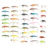 43Pcs Fishing Lure Kit Minnow Artificial Bait Universal Simulation Lure