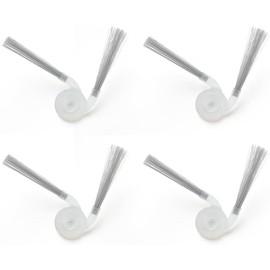 SwitchBot K11 + Cepillo Lateral de Repuesto para Aspirador Robot (Juego de 4), sin enredos, Accesorios consumibles
