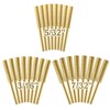 24pcs High Hardness Titanium Plated Chainsaw Sharpener Bits for Chain,