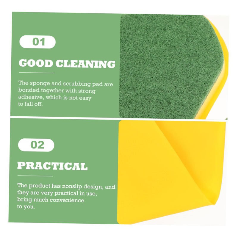 NOLITOY Reusable Cleaning Gloves Comfortable Household Dishwashing Gloves for Kitchen