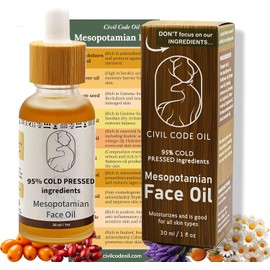 Aceite Facial Mesopotámico Para Mujeres Prensado En Frío Aceite Facial Antienvejecimiento Orgánico Espino Amarillo Cártamo Semilla De Borraja Rosa Mosqueta Aceite De Jojoba Es