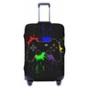 Lukbfall Video Game Controller Pattern Luggage Suitcase Covers Elastic Washable