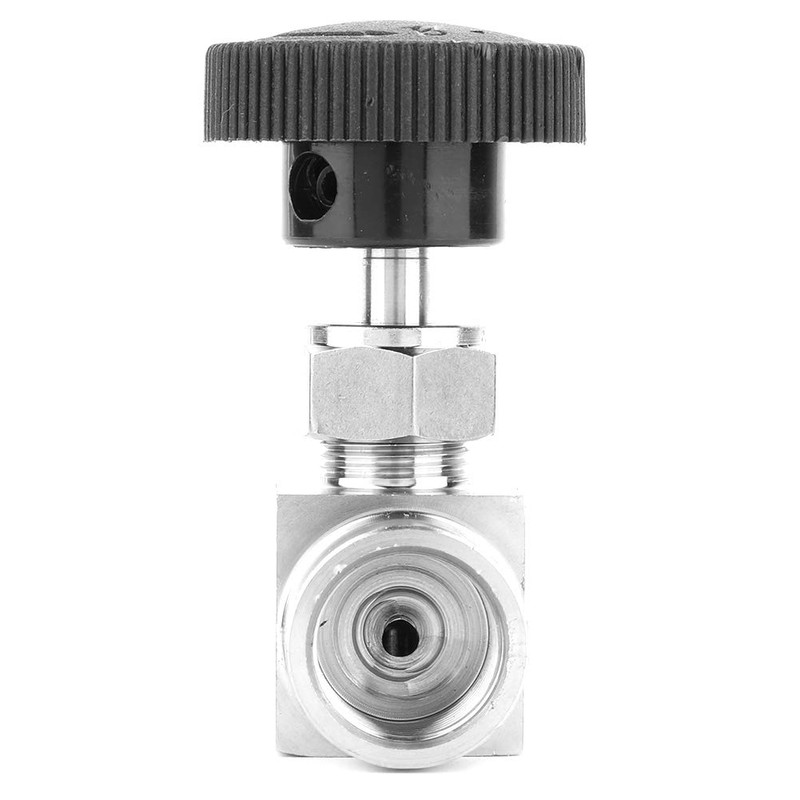 Fafeicy 3/8" Stainless Steel Flow Control Valve Throttle Valve Check