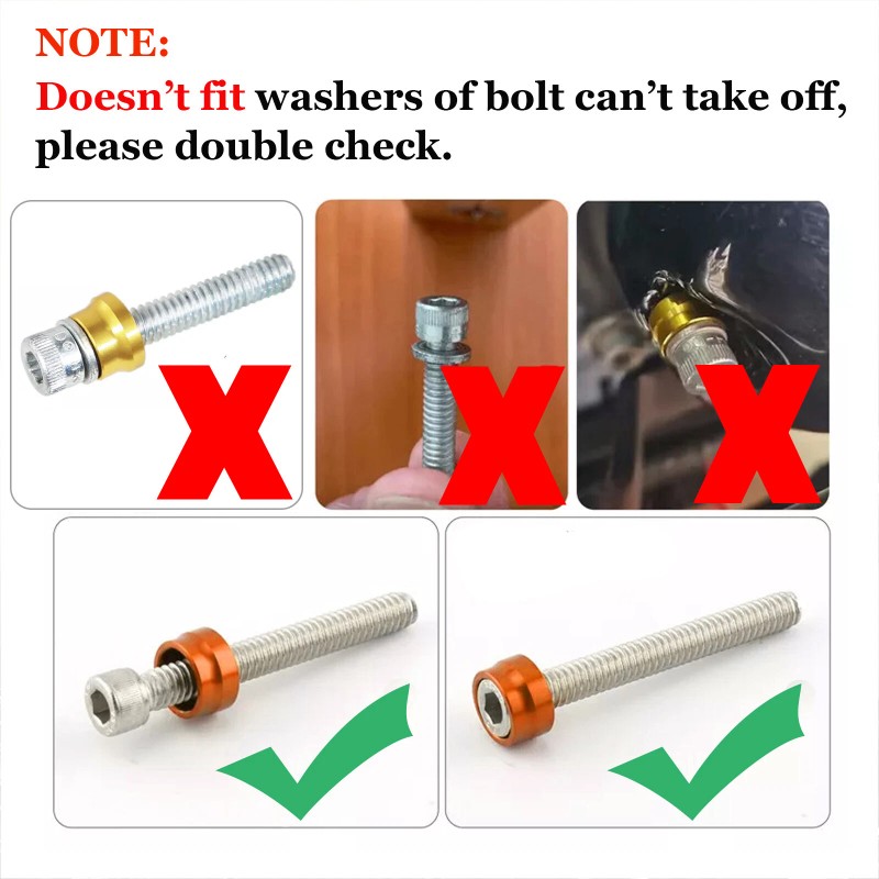 Unbranded Red Engine Bolt Kit For Harley Touring Sportster Trike