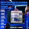 GlucoBio Creatine Monohydrate Gummies (5g) – Pre-Workout Energy & Muscle