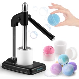 Bonoutil Bath Bomb Press Machine-Easy Press Manual Bath Bomb Machine with 6cm Mold Kit DIY Soap Making for Adults Beginners