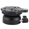 Tripod Head DY‑60N Tripod Leveling Base Leveler Adjusting Plate for