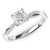 DIAMARA - Anillos De Promesa Compromiso Joyeria Plata 925 Mujer