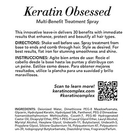 COMPLEJO DE KERATINA de Keratin Complex, OBSESIÓN DE QUERATINA 5 OZ