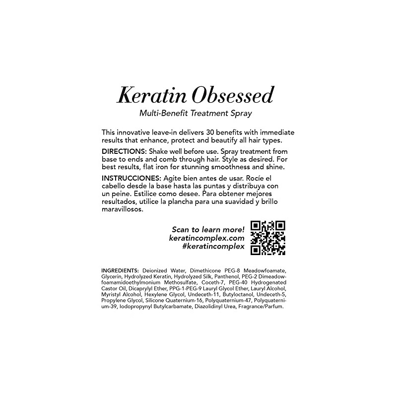 COMPLEJO DE KERATINA de Keratin Complex, OBSESIÓN DE QUERATINA 5