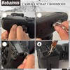 Bebaimis Leather Camera Harness for One Camera,Single Camera Shoulder Strap,Camera