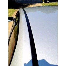 Automotive Authority For 1991-1995 ACURA LEGEND BLACK ROOF TOP TRIM MOLDING KIT