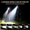 Super Bright LED Headlamp 4 Pack, High Lumen Rechargeable Head