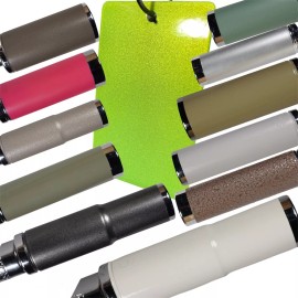 Tiger Drylac, etc Powder Coat Paint, 12-Color Combo Sampler - New 6 lbs