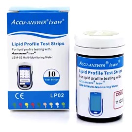 Tiras Reactivas: Prueba De Lipidos. Accu Answer Lbm-02