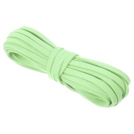 PATIKIL 5.5 Yards x 5mm Faux Suede Leather Cord, Leather Lace String for Bracelet Necklace Beading Making DIY Crafts, Mint Green