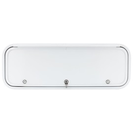 ToughGrade Round RV Baggage Door 36" X 12" White