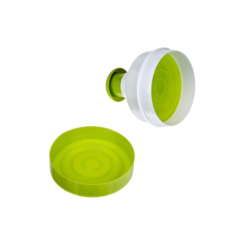 IBILI" Clasica Hamburger Maker Set Round, White/Green, 11 x 11
