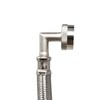 Premium Steam Dryer Hose Installation Kit - Stainless Steel Hoses,