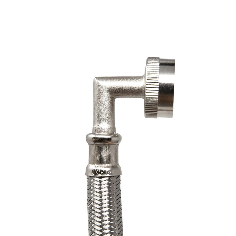 Premium Steam Dryer Hose Installation Kit - Stainless Steel Hoses,