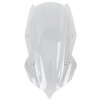Motorcycle Windshield Deflector with Mounting Bracket for Z400 Z250 Z