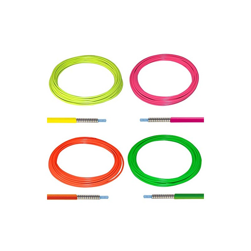 cyclingcolors Brake Cable Cover Bow Cable Covers Neon Green Colours