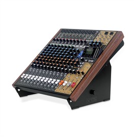 XTS Desktop Stand, XL 11.8" - 20.8" Size for Mixer/DJ Controller/Keyboard/Eurorack, Adjustable Length, Easy To Assemble and Resize