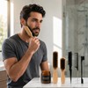 5 Pcs Slick Back Hair Brush Set for Men, 2