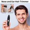 SHOBES Rechargeable Nose Hair Trimmer, Painless Rechargeable Ear and Facial