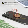 [2 Pack] Small Round Sparkling Cell Phone Ring Holder Stand,360